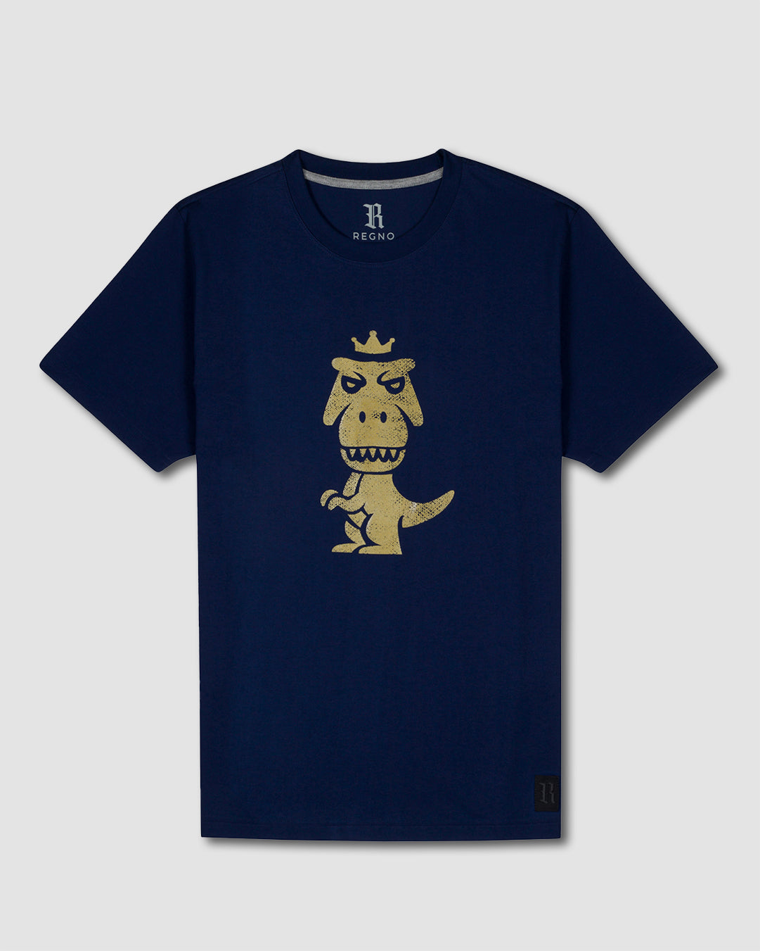 T-Rex Aurum Pima Cotton T-Shirt | Limited Edition Vintage Gold Graphic
