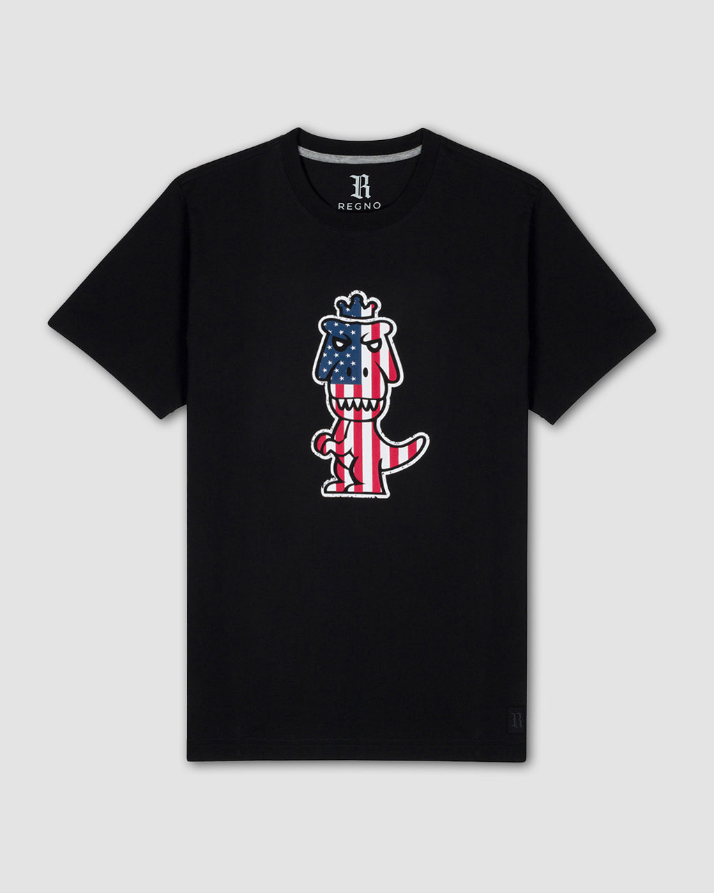 T-Rex Libertatem Pima Cotton T-Shirt | Limited Edition Red, White & Blue Americana