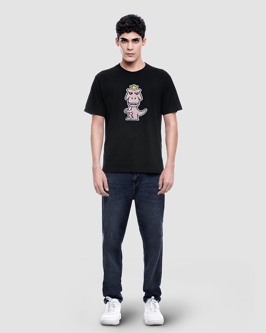 T-Rex Nudus Pima Cotton T-Shirt | Limited Edition Minimalist Graphic